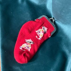 Sock change purse